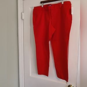 Red Old Navy Pixie pants